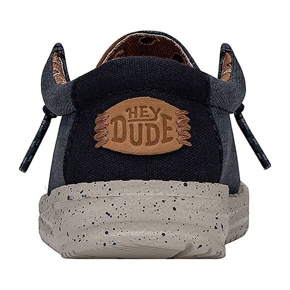 Hey dude, toddler boys Wally washed canvas loafer size‎ TD 5 navy nwt - Picture 3 of 7